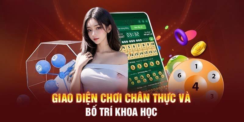 Giao diện khoa học nên thao tác dễ dàng