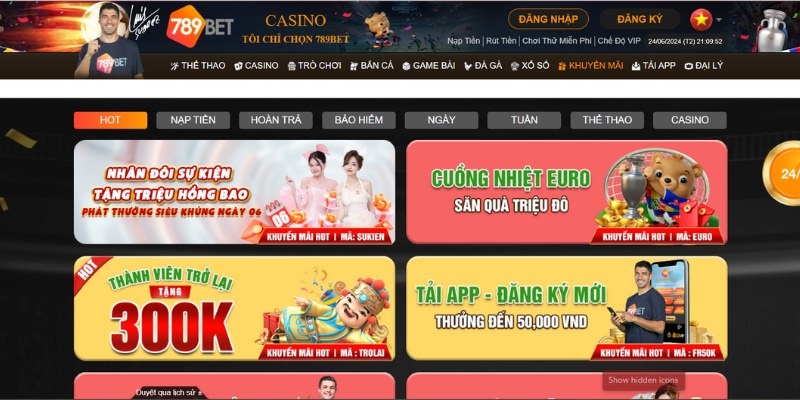 Khám phá chương trình nhận Code khuyến mãi cực hot tại 789Bet